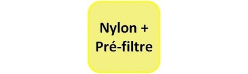 Nylon + Pré-filtre