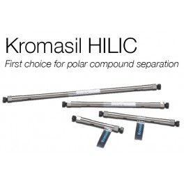 Colonne HPLC KROMASIL HILIC de 5µm en 250 x 3,0 mm (60Å)