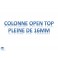 Colonnes OPEN TOP Cyano de 16mm de diamètre en 40-60µm / Volume : 7g (60Å)(8 par boîte)