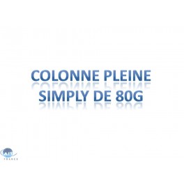 Colonnes SIMPLY Silice irrégulière en 40-60µm / Volume : 80g (12 par boîte)