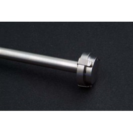 Tige conique de 15" (380mm) pour panier de dissolution avec pince à ressort - compatible Vankel