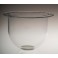 Bol de dissolution en verre transparent de 500ml - Compatible Distek