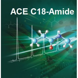 Colonne HPLC/UHPLC ACE C18-AMIDE de 10µm en 75 x 7,75mm