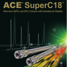 Colonne HPLC ACE Excel SuperC18 de 2µm en 100 x 2,1mm (90Å)