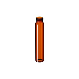 Flacons à visser, col ND24 de 60ml en verre ambré, sans label de marquage