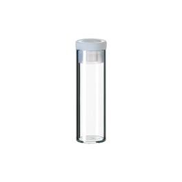 Vial Shell pour WATERS Whisp de 4ml en verre transparent + PE-Plug de 15mm