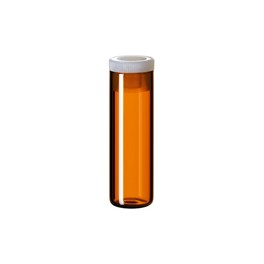 Vial Shell pour WATERS Whisp de 4ml en verre ambré + PE-Plug de 15mm