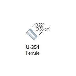 Ferrules haute pression type SSI pour tube de 1/16" OD (10 par boîte)