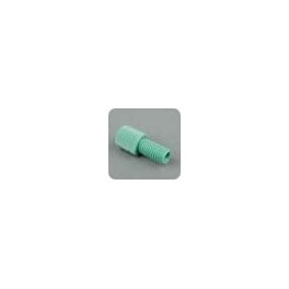 Ecrous Delrin vert pour tube de 1/8" OD (inclus Ferrules P-300 ETFE jaune) (10 par boîte)