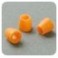 Ferrules ETFE orange pour tube de 3,0mm OD (10 par boîte)