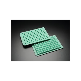 Tapis vert en silicone  prémarqué - puit carré (lot de 5)