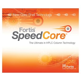 Colonne HPLC Fortis SpeedCore PFP pour connecteurs Waters en 2,6µm de 50 x 4,0mm