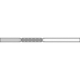 Liner SGE pour Shimadzu - FocusLiner Split/Splitless (laine à 25mm)