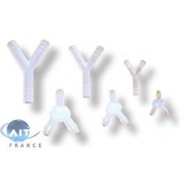 Raccord en Y - diamètre 5mm