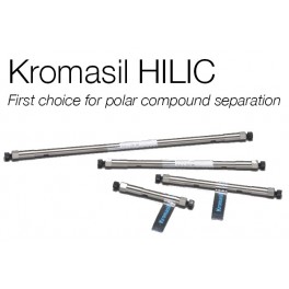Colonne HPLC KROMASIL HILIC de 5µm en 100 x 3,0 mm (60Å) Colonne HPLC KROMASIL HILIC de 5µm en 100 x 3,0 mm (60Å)