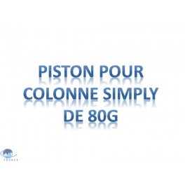 Piston pour colonnes SIMPLY / Volume : 80g Piston pour colonnes SIMPLY / Volume : 80g