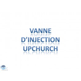 Vanne d'injection manuelle upchurch Vanne d'injection manuelle upchurch