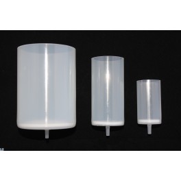 Entonnoir de filtration jetable Ø 65mm + frittés de porosité 15µm (par 25)