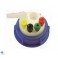 Bouchon pour bidon gain de place avec 4 entrées (1/8" ou 1/16") + 1 filetage pour cartouche de charbon actif + 1 leak (6-9mm)