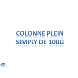 Colonnes SIMPLY SAX en 40-60µm / Volume : 100g (4 par boîte) Colonnes SIMPLY SAX en 40-60µm / Volume : 100g (4 par boîte)
