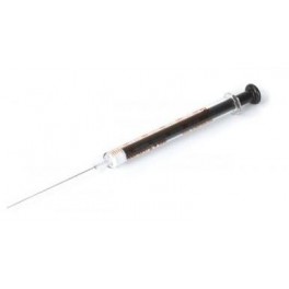 Seringue de 2,5µL avec embout luer et aiguille fixe pour passeur GC VARIAN-CHROMPACK (Ref: CP-9020/9025) 22/51/5