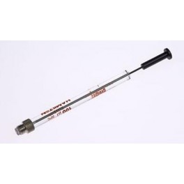 Seringue de 100µL avec pas de vis de M8 x 0,75 pour passeur LC Kontron (Ref: 360/460/465) (aiguille non incluse) Seringue de 100µL avec pas de vis de M8 x 0,75 pour passeur LC Kontron (Ref: 360/460/465) (aiguille non incluse)