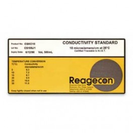 Standard de conductivité 12,880 Microsiemens/cm (500mL) Standard de conductivité 12,880 Microsiemens/cm (500mL)