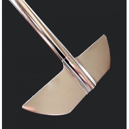 Pale de 16,5" (420mm) électropolie 316 S.S. - compatible Distek