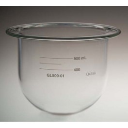 Bol de dissolution en verre transparent de 500ml - Compatible Vankel Bol de dissolution en verre transparent de 500ml - Compatible Vankel