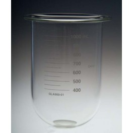 Bol de dissolution en verre transparent de 1000ml - Compatible Vankel Bol de dissolution en verre transparent de 1000ml - Compatible Vankel