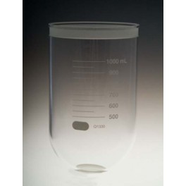 Bol de dissolution en verre transparent TruCenter - pour bain Séries V de 1000ml - Compatible Vankel Bol de dissolution en verre transparent TruCenter - pour bain Séries V de 1000ml - Compatible Vankel