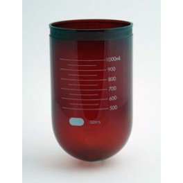 Bol de dissolution en verre ambré TruCenter - pour bain Séries V de 1000ml - Compatible Vankel Bol de dissolution en verre ambré TruCenter - pour bain Séries V de 1000ml - Compatible Vankel