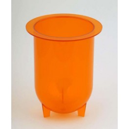 Bol de dissolution en plastique ambré de 1000ml - Compatible Vankel Bol de dissolution en plastique ambré de 1000ml - Compatible Vankel