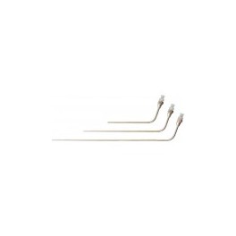 Canule coudée en acier inoxydable 380mm ( 15"), adaptateur Luer, travers de tête, 1/8" (3,2mm) OD Canule coudée en acier inoxydable 380mm ( 15"), adaptateur Luer, travers de tête, 1/8" (3,2mm) OD