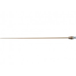 Canule droite en PEEK 380mm ( 15"), adaptateur Luer, 1/8" (3,2mm) OD Canule droite en PEEK 380mm ( 15"), adaptateur Luer, 1/8" (3,2mm) OD