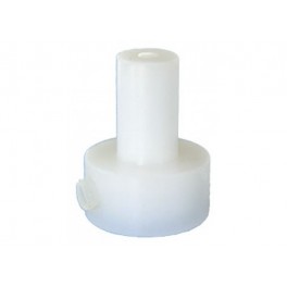 Canule coudée en acier inoxydable 330mm (13"), travers de tête
