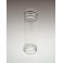 Tube d'échantillonnage interne en verre transparent, 100ml