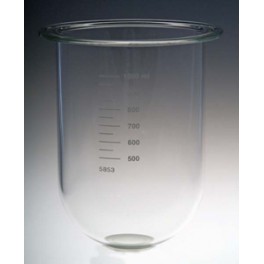 Bol de dissolution en verre transparent de 1000ml - Compatible Caleva Bol de dissolution en verre transparent de 1000ml - Compatible Caleva