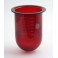 Bol de dissolution en verre ambré de 1000ml - Compatible Distek