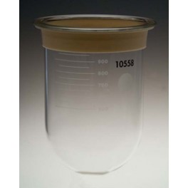 Bol de dissolution en verre transparent de 1000ml avec bague de centrage- Compatible Distek Bol de dissolution en verre transparent de 1000ml avec bague de centrage- Compatible Distek