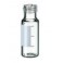 Flacons à visser, col ND9 (9mm) de 2ml en verre transparent, avec label de marquage