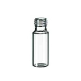 Flacons à visser, col ND9 (9mm) de 2ml en verre transparent, sans label de marquage Flacons à visser, col ND9 (9mm) de 2ml en verre transparent, sans label de marquage