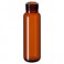 Flacons Head-Space à visser, col ND18 de 20ml en verre ambré, sans label de marquage