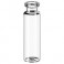 Flacons Head-Space à sertir, col ND20 de 20ml en verre transparent, sans label de marquage - Pour Agilent