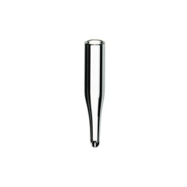 Micro-insert en verre pour vial ND9/ND10/ND11/Vial Shell de 2ml de 0,1ml à fond conique à 15mm Micro-insert en verre pour vial ND9/ND10/ND11/Vial Shell de 2ml de 0,1ml à fond conique à 15mm