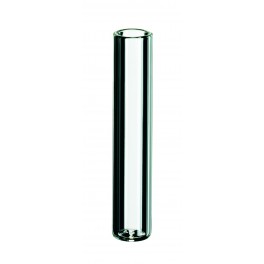 Micro-insert en verre pour vial ND9/ND10/ND11/Vial Shell de 2ml de 0,2ml à fond plat
