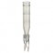 Micro-insert en polypropylène pour vial ND9 de 0,1ml à fond avec ressort en plastique
