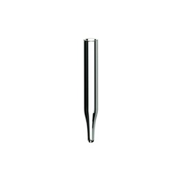 Micro-insert en verre pour Vial Shell 08 14 0513 + 08 14 0595 de 0,1ml à fond conique à 13mm