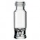 Micro-Vial à visser col ND9 en verre transparent de 0,9ml