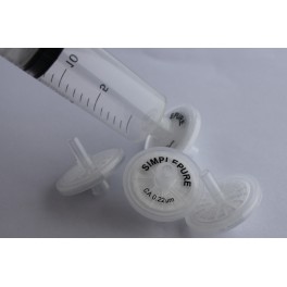 Filtres Seringue en Ac&eacute;tate de cellulose &Oslash; 25mm en 0,22&micro;m (Boite de 100)